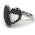 Black Diamond Heart With Missing Piece - Camille No. 9
