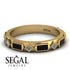 Black Diamond Baguette & Princess Eternity Band - Andrea No. 31 image 3