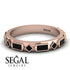 Black Diamond Baguette & Princess Eternity Band - Andrea No. 38