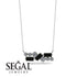 Black Diamond Baguette Necklace Mix - Kinley No. 33 image 8