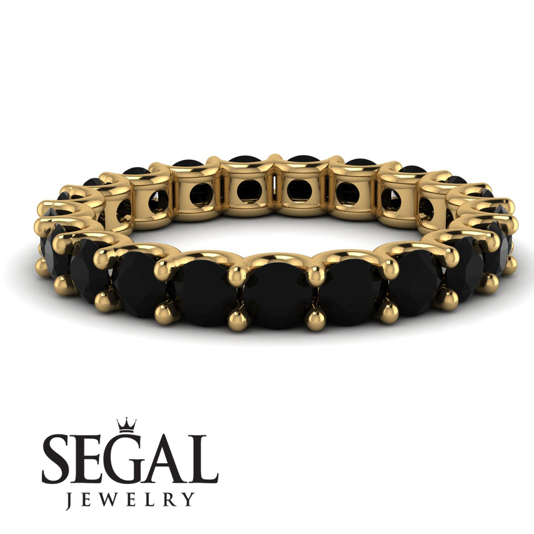 Black Diamond Eternity Ring - Jayla No. 7