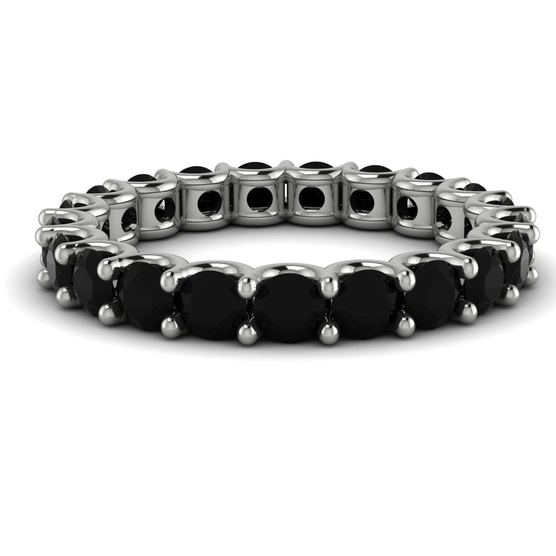 Black Diamond Eternity Ring - Jayla No. 9