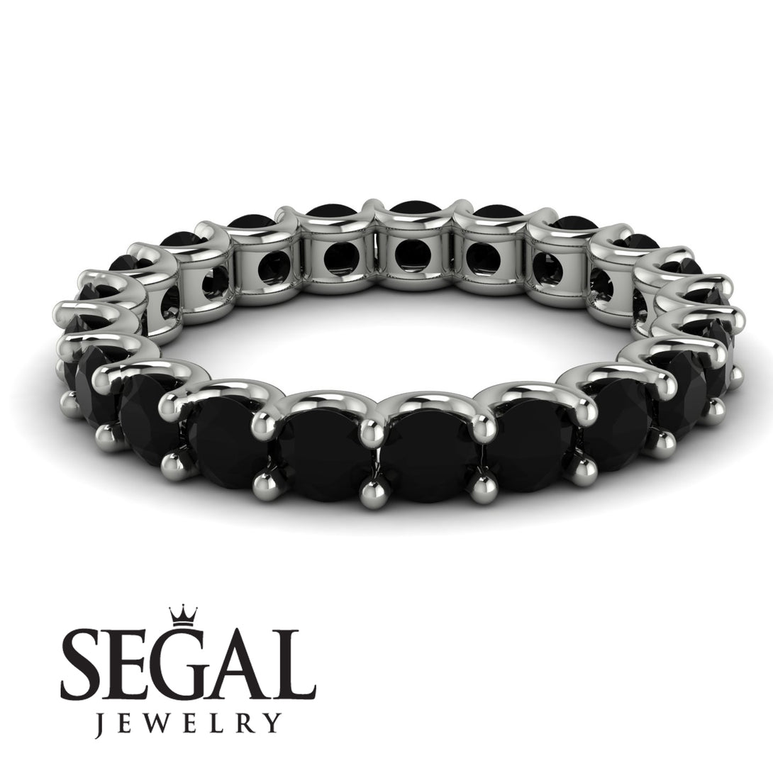 Black Diamond Eternity Ring - Jayla No. 9