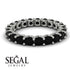 Black Diamond Eternity Ring - Jayla No. 9