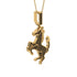 Black Diamond Horse Necklace - Douglas No. 7