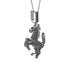 Black Diamond Horse Necklace - Douglas No. 9