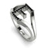 Black Diamond Initial E Ring