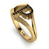 Black Diamond Initial P Ring