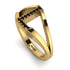 Black Diamond Initial L Ring