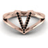 Black Diamond Initial V Ring