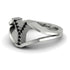 Black Diamond Initial Y Ring
