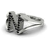 Black Diamond Initial N Ring