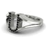 Black Diamond Initial U Ring