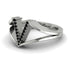 Black Diamond Initial V Ring