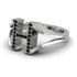 Black Diamond Initial H Ring