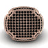 Black Diamond Men Signet Ring - Carl No. 11 image 2