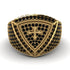 Black Diamond Men Signet Ring - Roger No. 19