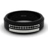Black Titanium Black Diamond Ring - George No. 9