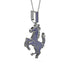 Sapphire Horse Necklace - Douglas No. 15