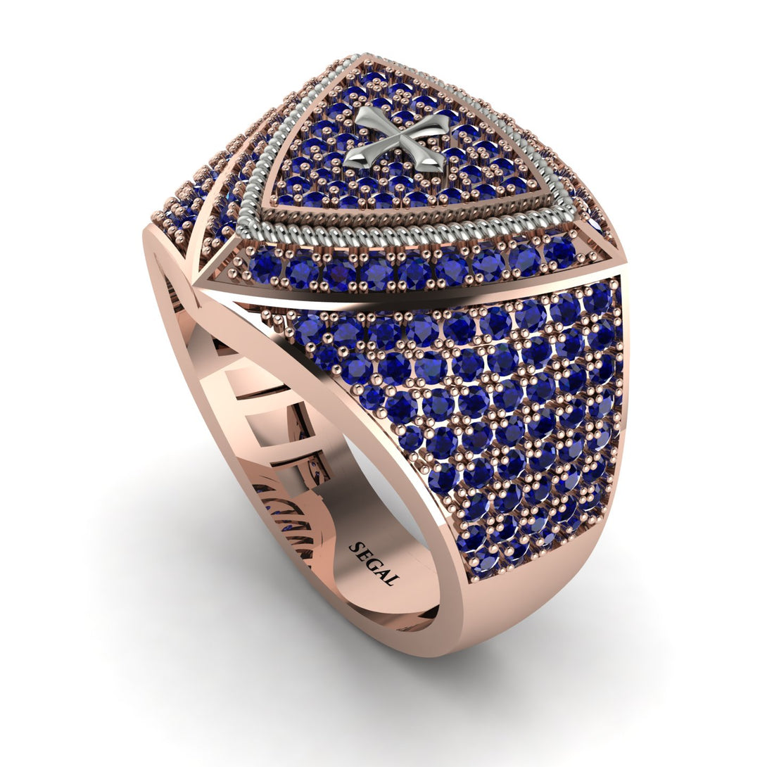 Sapphire Men Signet Ring - Roger No. 44
