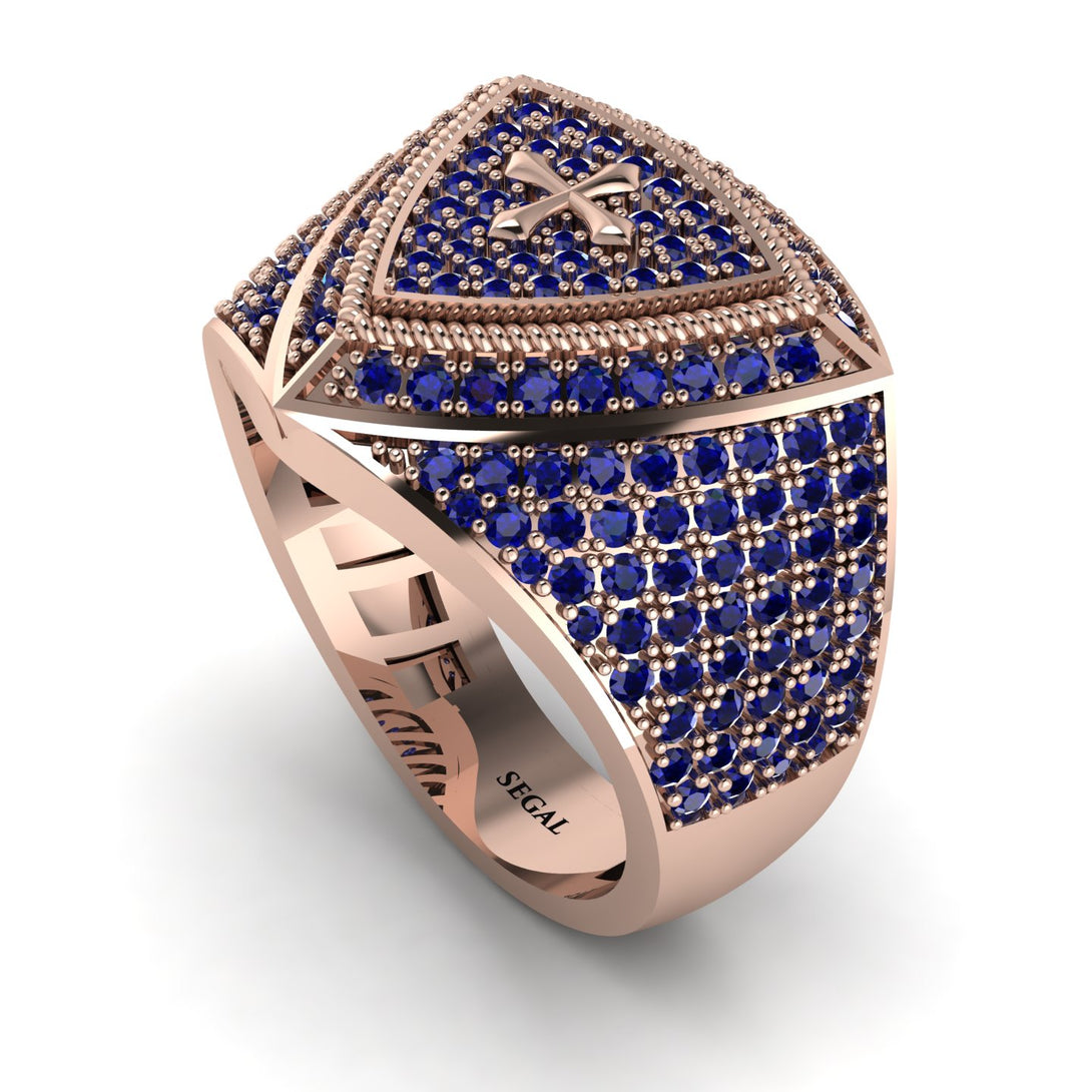 Sapphire Men Signet Ring - Roger No. 41