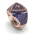 Sapphire Men Signet Ring - Roger No. 41