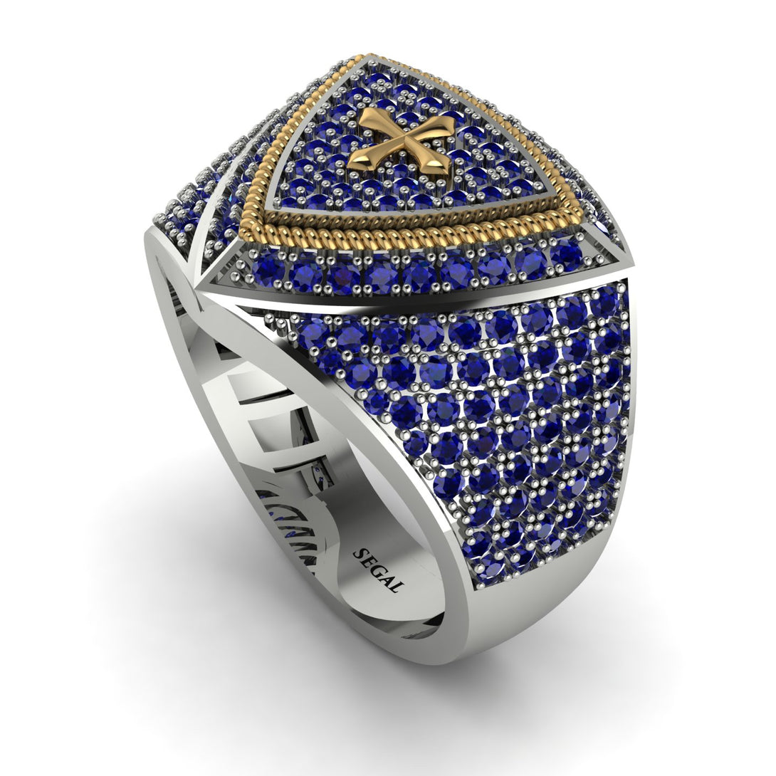 Sapphire Men Signet Ring - Roger No. 39