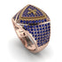 Sapphire Men Signet Ring - Roger No. 38