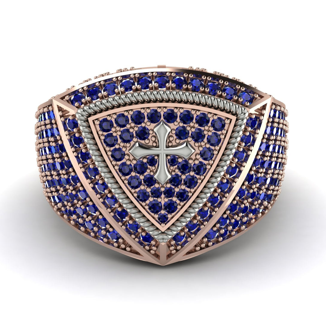 Sapphire Men Signet Ring - Roger No. 44
