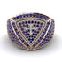 Sapphire Men Signet Ring - Roger No. 44