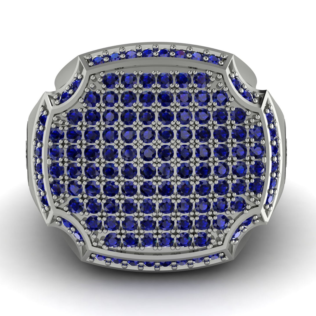 Sapphire Men Signet Ring - Carl No. 18