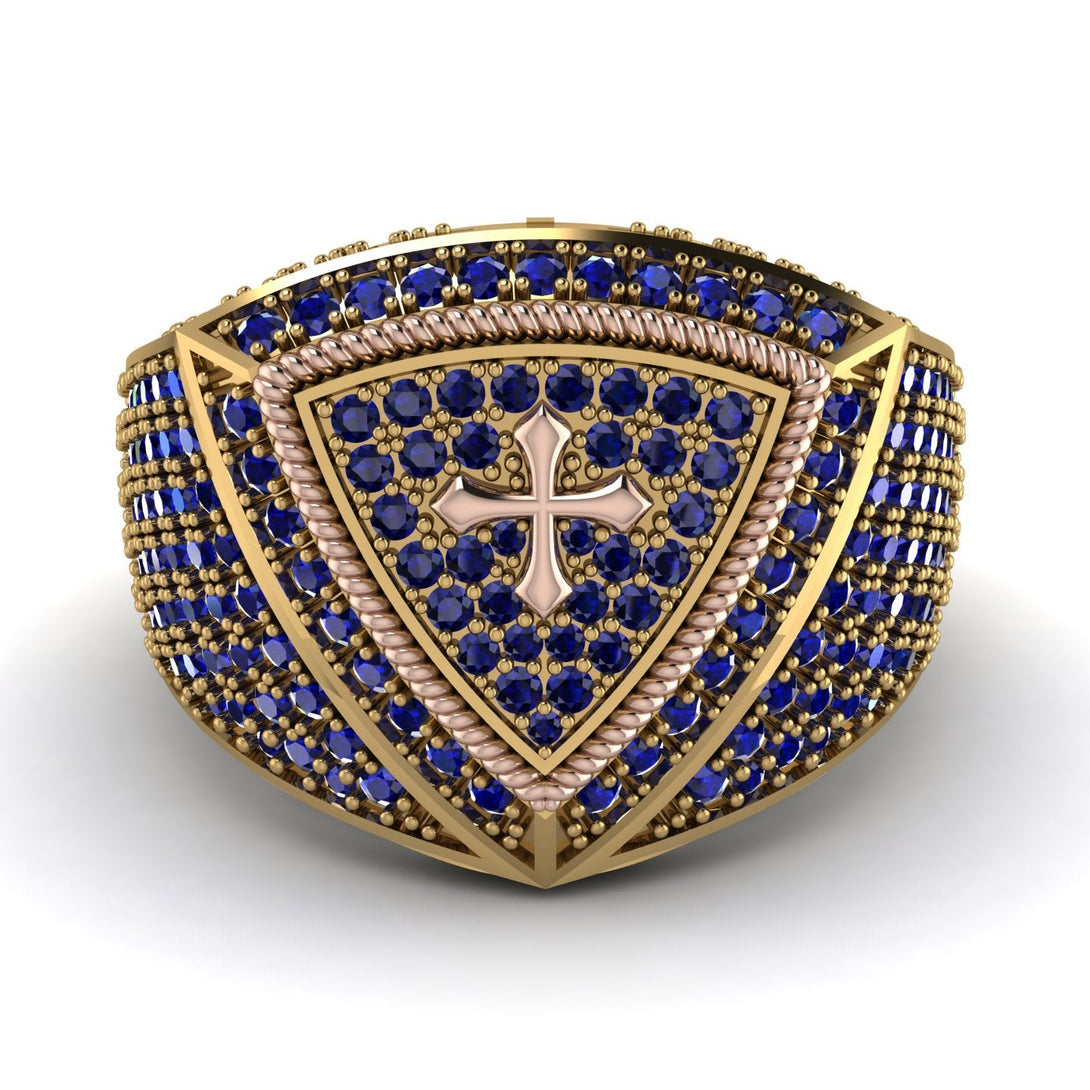 Sapphire Men Signet Ring - Roger No. 40