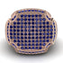 Sapphire Men Signet Ring - Carl No. 17