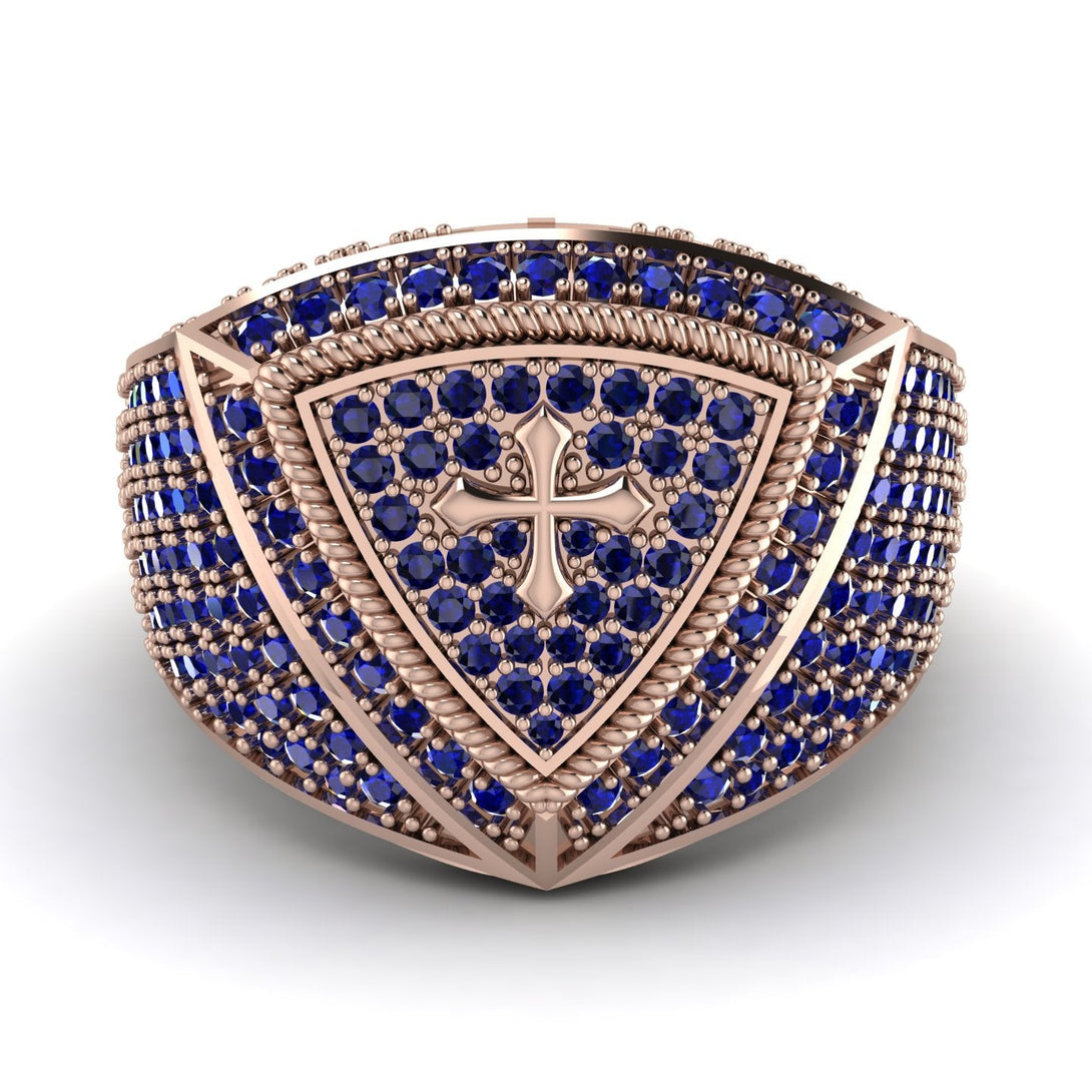 Sapphire Men Signet Ring - Roger No. 41
