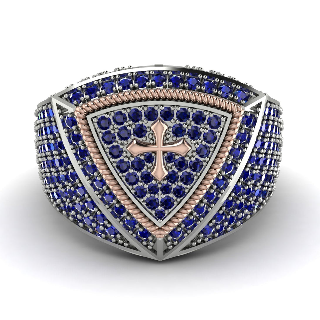 Sapphire Men Signet Ring - Roger No. 42