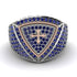 Sapphire Men Signet Ring - Roger No. 42