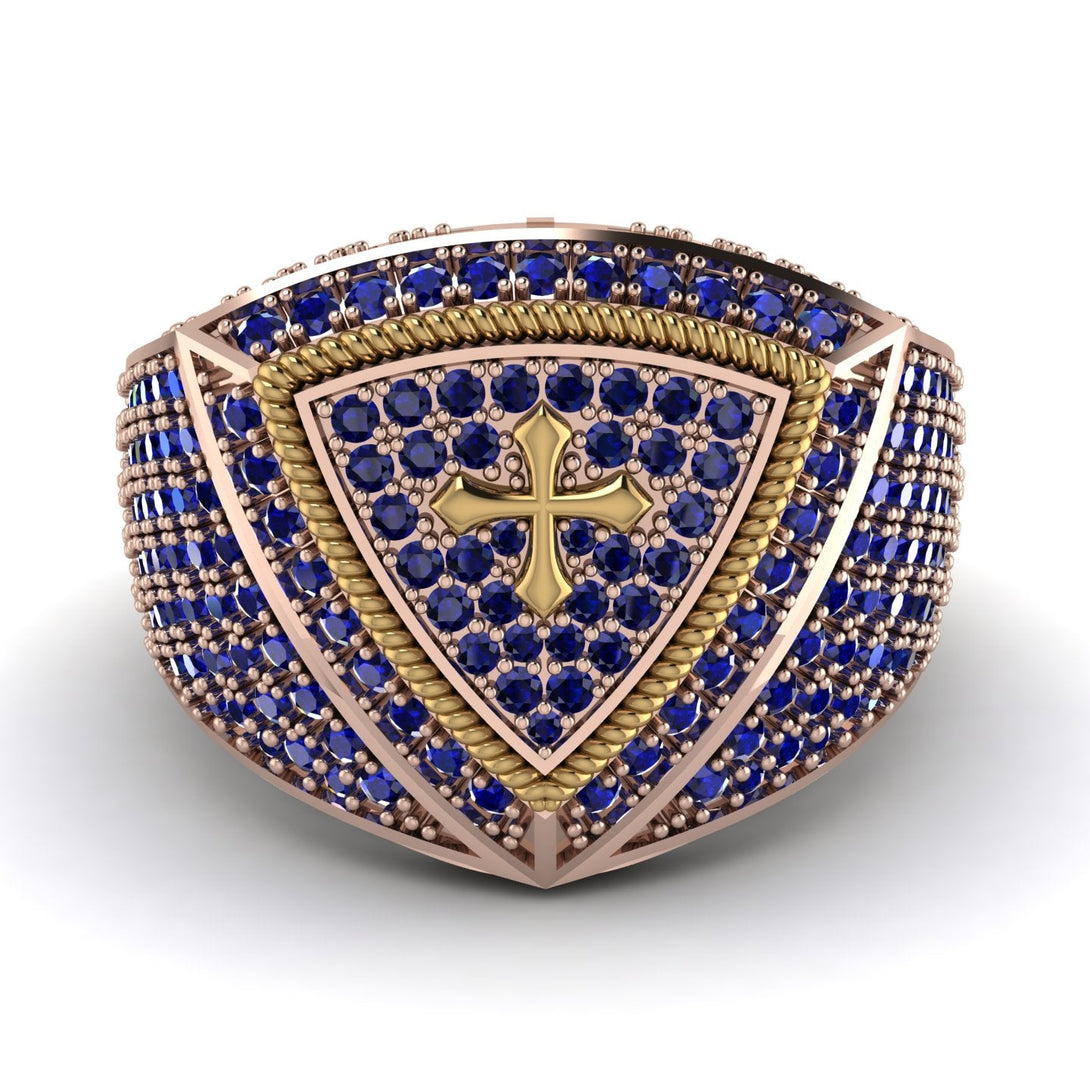 Sapphire Men Signet Ring - Roger No. 38