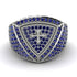Sapphire Men Signet Ring - Roger No. 45
