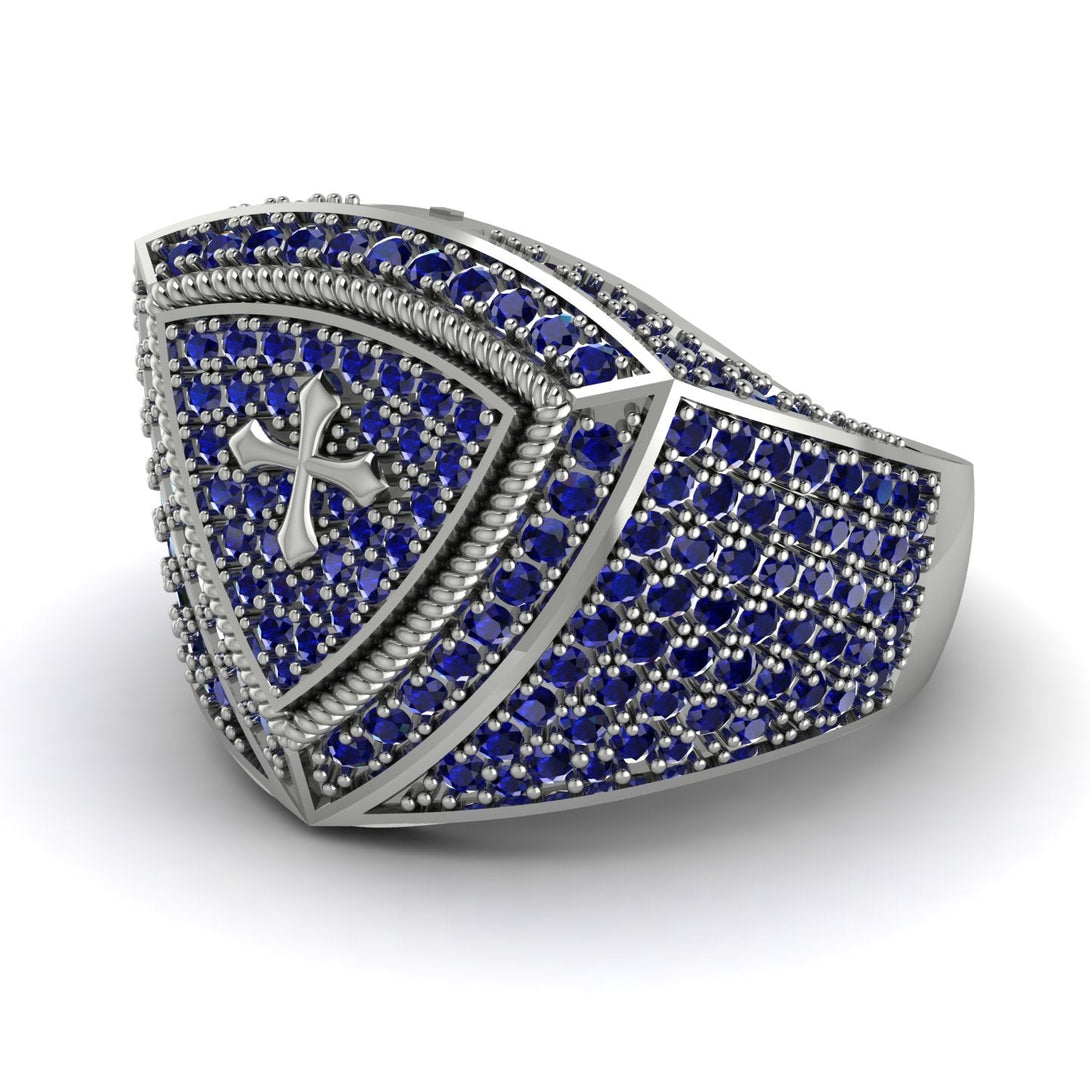 Sapphire Men Signet Ring - Roger No. 45