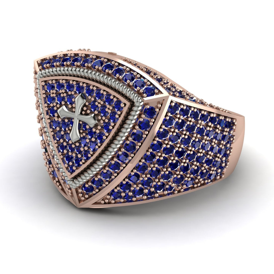 Sapphire Men Signet Ring - Roger No. 44