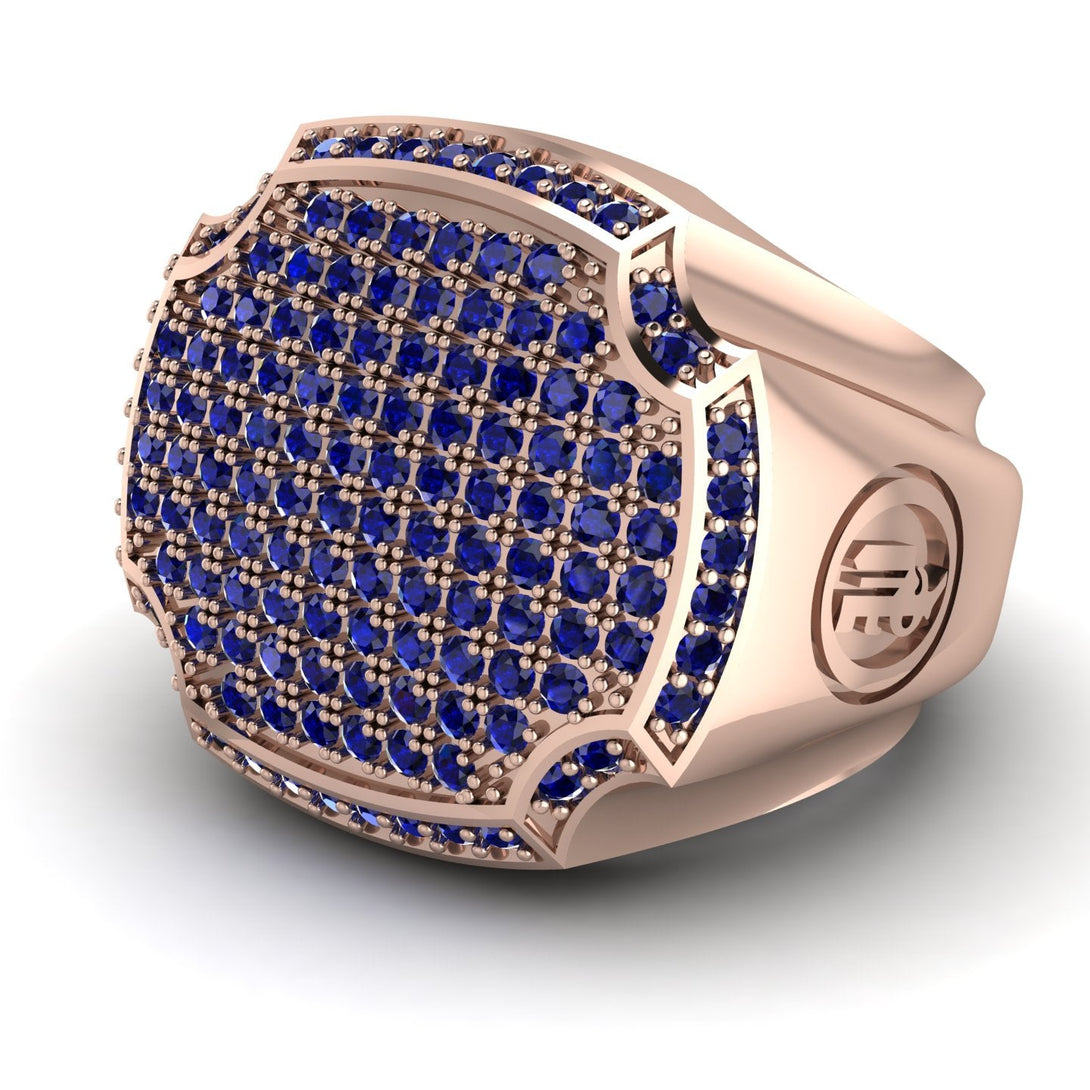 Sapphire Men Signet Ring - Carl No. 17