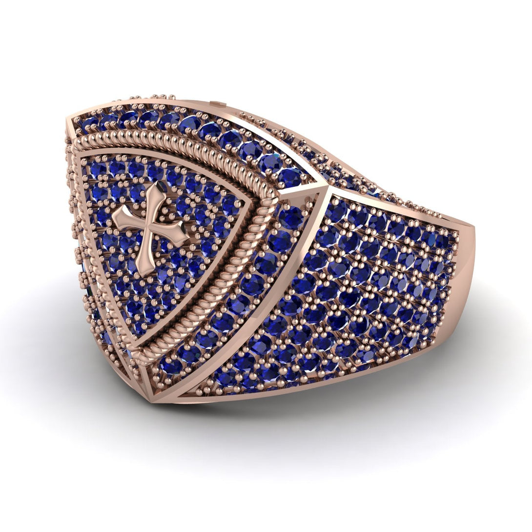 Sapphire Men Signet Ring - Roger No. 41