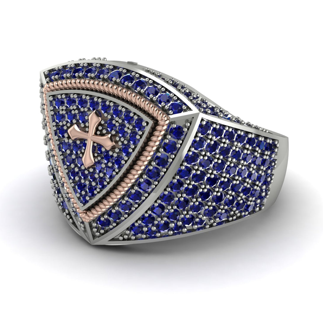 Sapphire Men Signet Ring - Roger No. 42
