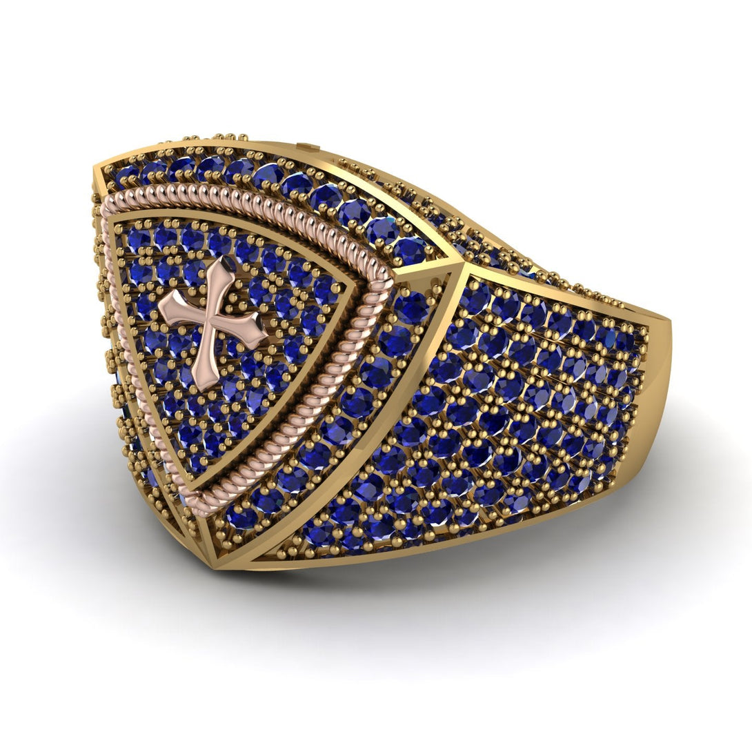 Sapphire Men Signet Ring - Roger No. 40