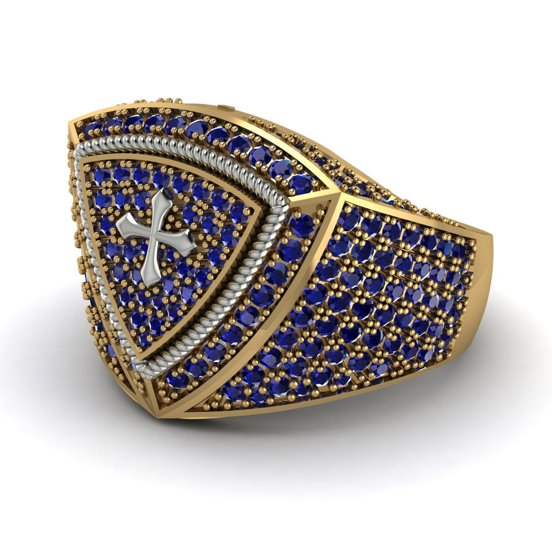 Sapphire Men Signet Ring - Roger No. 43