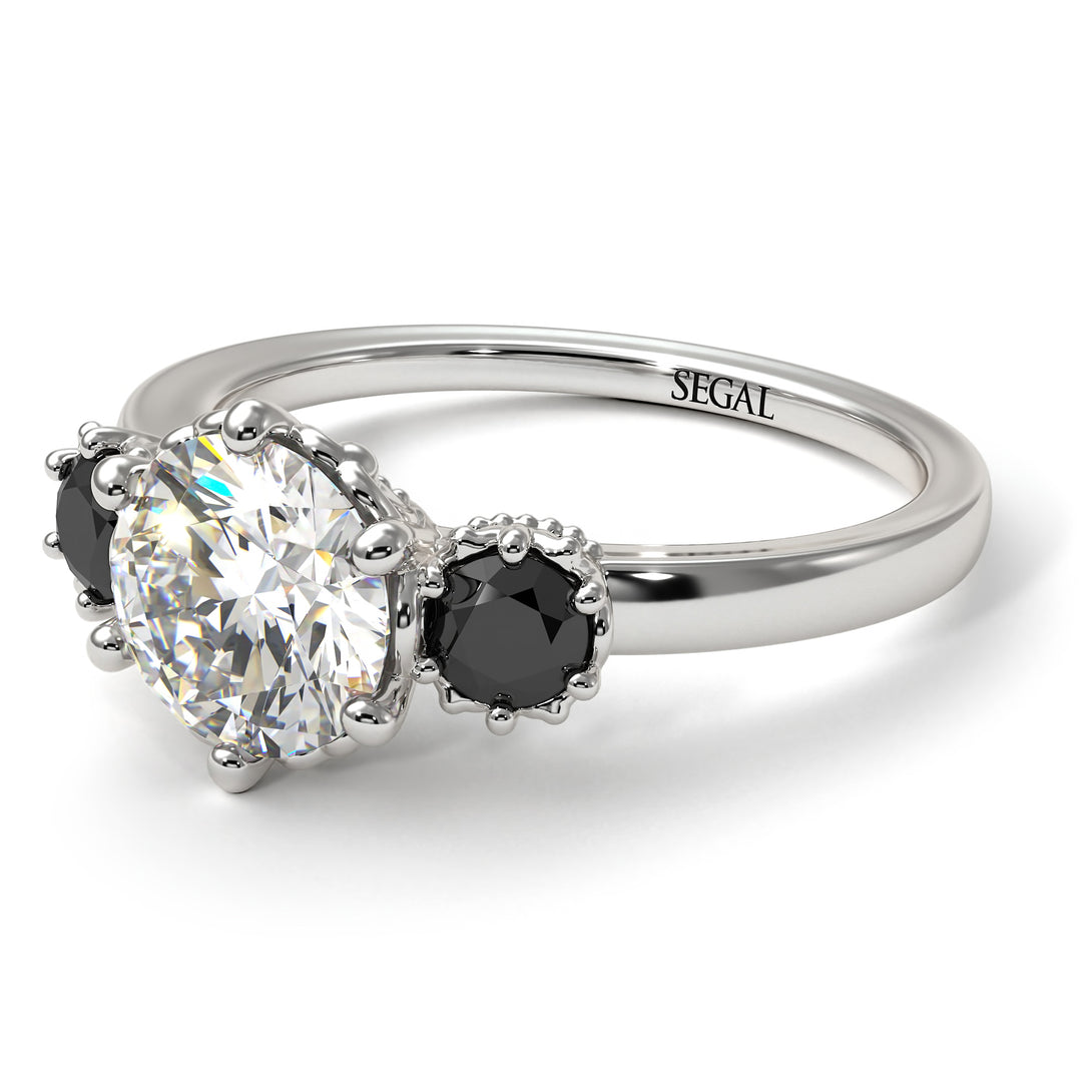 Classic 3 Stone Diamond Engagement Ring - Sofia No. 33