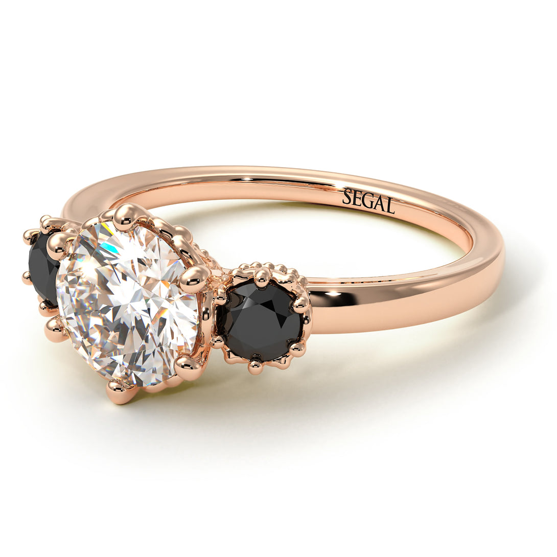 Classic 3 Stone Diamond Engagement Ring - Sofia No. 32