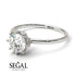 Classic Diamond Ring With Hidden Stones - Elliana No. 3