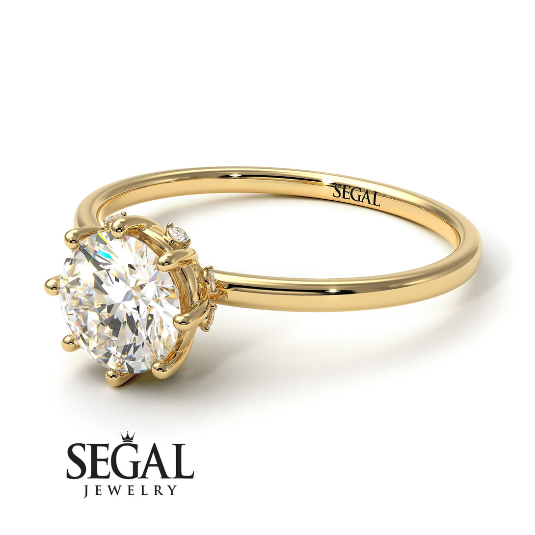 Classic Diamond Ring With Hidden Stones - Elliana No. 1