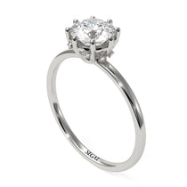 Classic Diamond Ring With Hidden Stones - Elliana No. 3 image 1